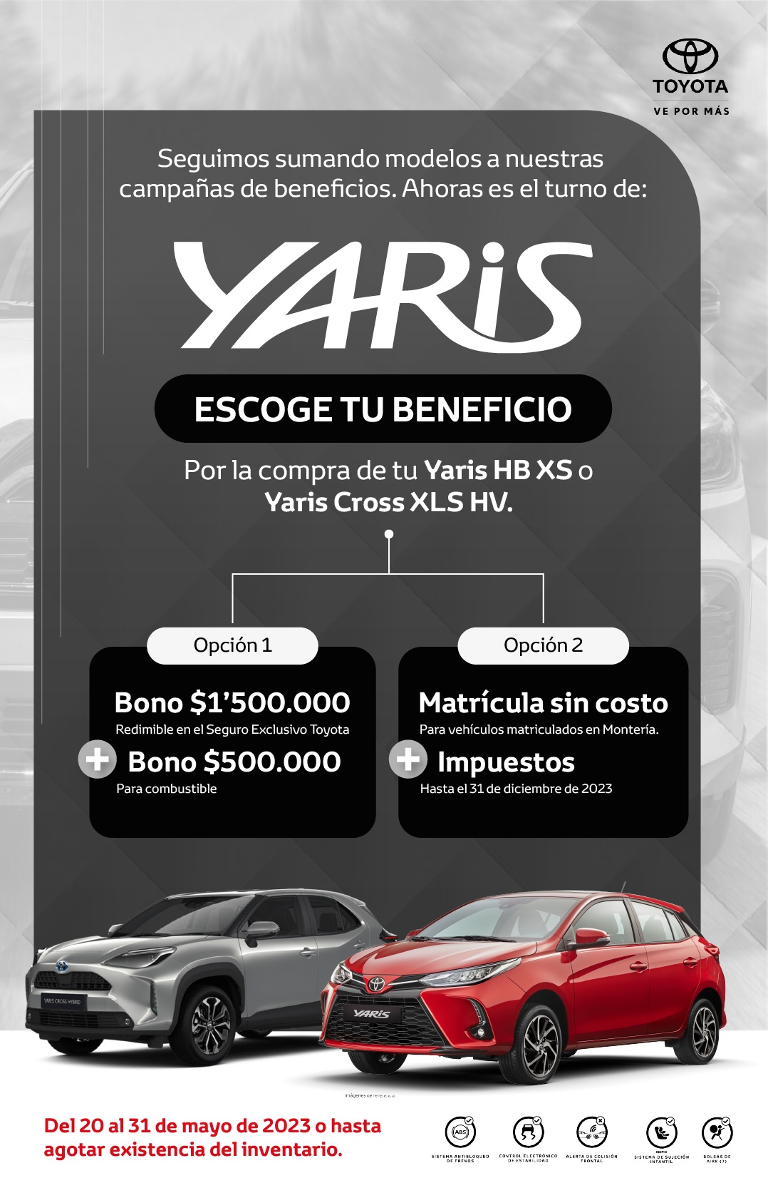 Camapaña Yaris Mayo Beneficio