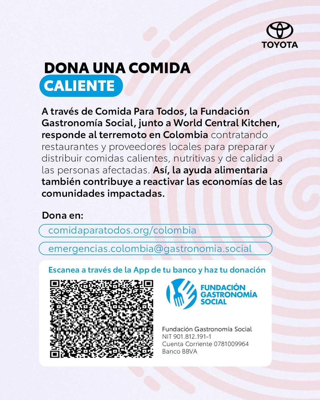 Dona una comida caliente