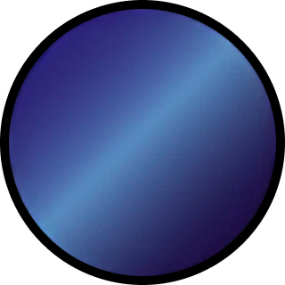 Azul metálico/Negro